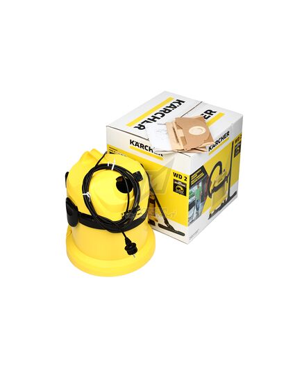 Пылесос KARCHER WD 2 *EU-I, влажная и сухая уборка, 1000Вт, бак 12л (1.629-783.0), изображение 9