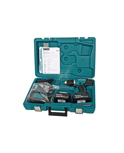 Аккумуляторный шуруповерт MAKITA DDF453RFE, изображение 12 от магазина Планета Инструмент Аккумуляторный шуруповерт MAKITA DDF453RFE, изображение 12