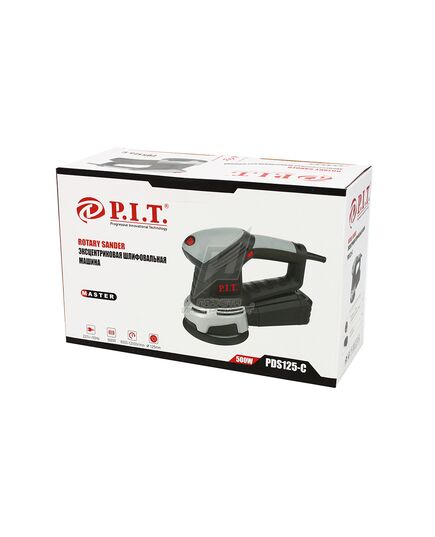 Эксцентриковая шлифмашина P.I.T. PDS 125-C МАСТЕР, изображение 10