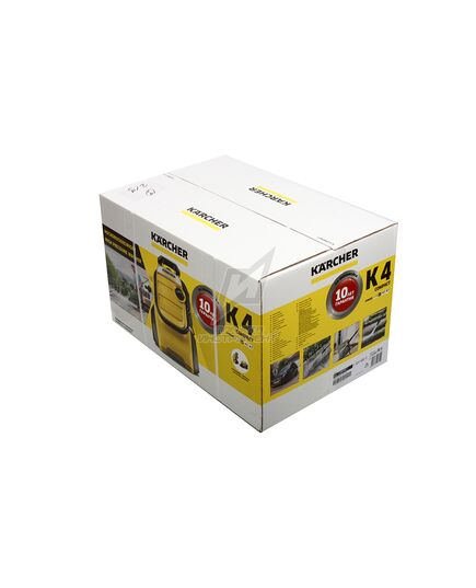 Мойка высокого давления KARCHER K 4 Compact *EU, 1.8кВт 420л/ч 130Бар 10.7кг (пистолет, шланг ВД 6м, изображение 13 от магазина Планета Инструмент Мойка высокого давления KARCHER K 4 Compact *EU, 1.8кВт 420л/ч 130Бар 10.7кг (пистолет, шланг ВД 6м, изображение 13