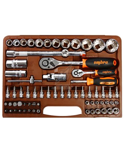 Набор инструмента OMBRA OMT82S12 - 82 предмета, изображение 2