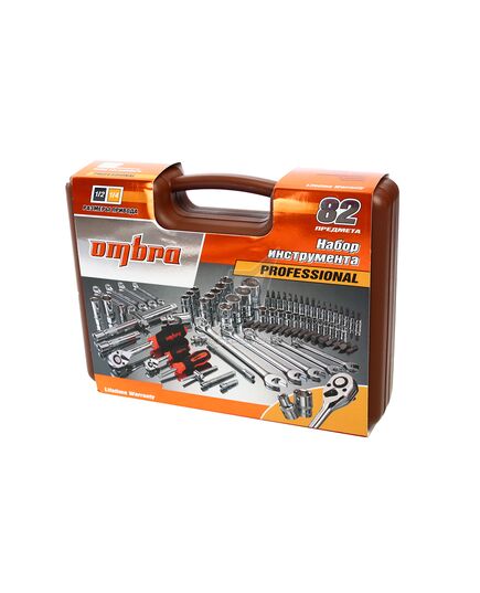 Набор инструмента OMBRA OMT82S - 82 предмета, изображение 6
