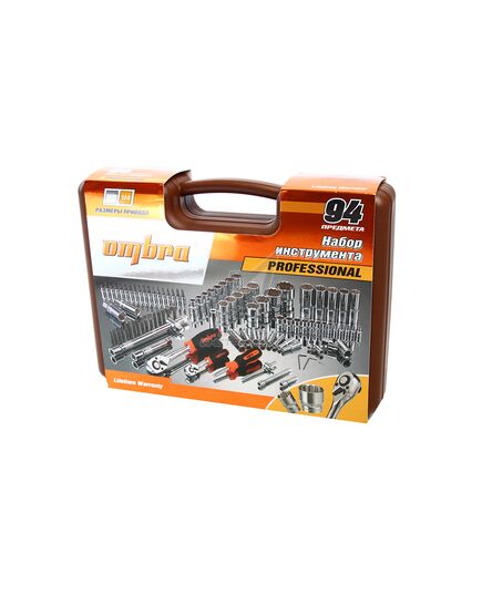 Набор инструмента OMBRA OMT94S12 94 предмета, изображение 5