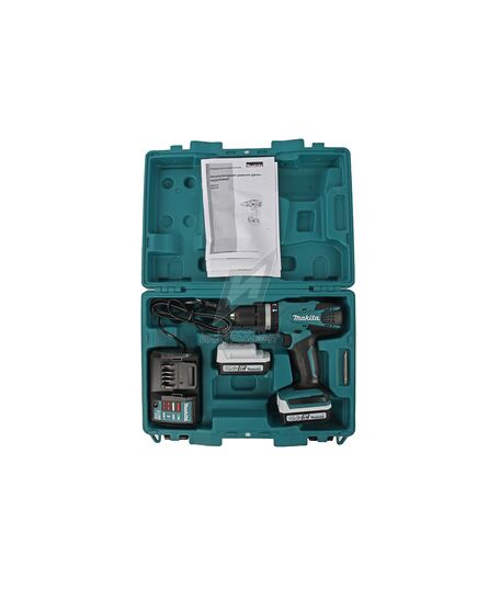 Аккумуляторный шуруповерт ударный MAKITA HP347DWE, изображение 8