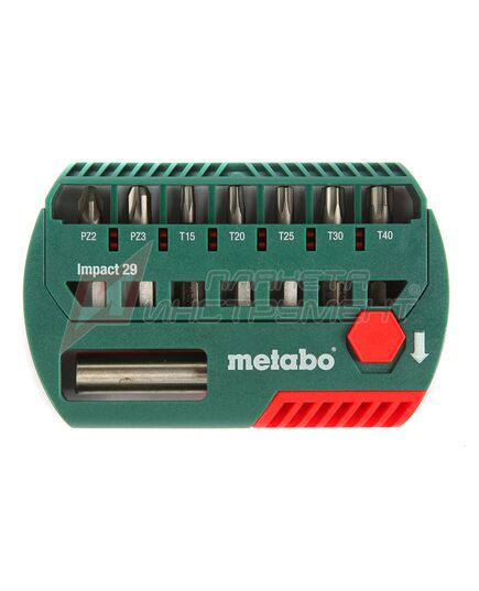 Набор бит ударных METABO Impact 8 шт, изображение 3