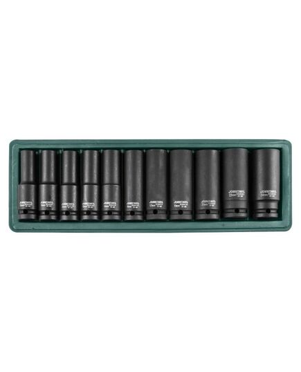 Набор JONNESWAY S03AD4111S головок ударных 1/2" 10-24 мм - 11 предметов, изображение 2 от магазина Планета Инструмент Набор JONNESWAY S03AD4111S головок ударных 1/2" 10-24 мм - 11 предметов, изображение 2