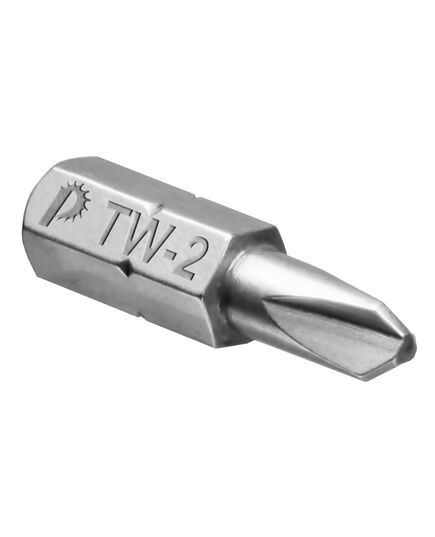 Бита отверточная ПРАКТИКА "Профи" Tri Wing 1x25мм, 2x25мм (2шт), блистер, изображение 2