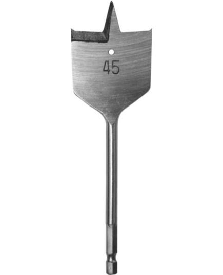 Сверло по дереву ПРАКТИКА перьевое 45х152мм в блистере (774-061), изображение 2