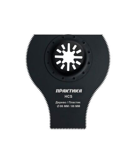 Насадка для МФИ ПРАКТИКА режущая многофункциональная HCS по дереву 86х35мм (240-157), изображение 2