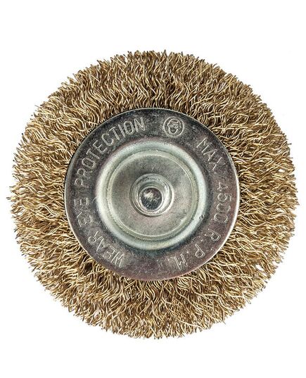 Щетка дисковая ПРАКТИКА гофра 63мм хвост.6мм блистер (032-546), изображение 2