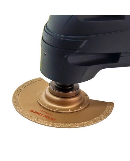 Насадка для МФИ ПРАКТИКА режущая полукруг DiA по камню и плитке 88мм (240-348), изображение 3