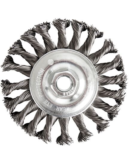 Щетка дисковая ПРАКТИКА витая 115мм М14 (242-625), изображение 3