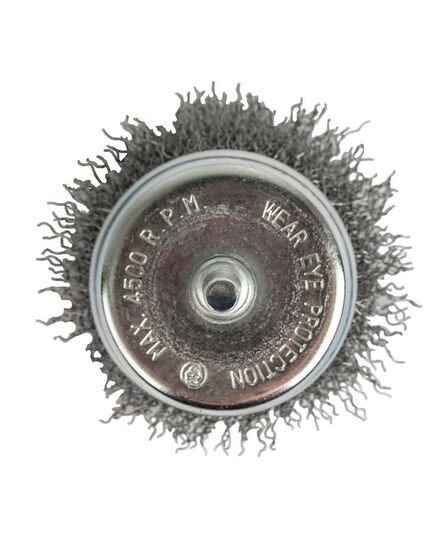 Щетка чашечная ПРАКТИКА гофра 75мм хвост.6мм блистер (032-584), изображение 3