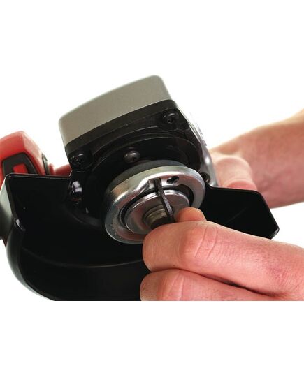 Планшайба ПРАКТИКА для УШМ резьба М14 посадка 22.2мм быстрозажимная (246-289), изображение 3