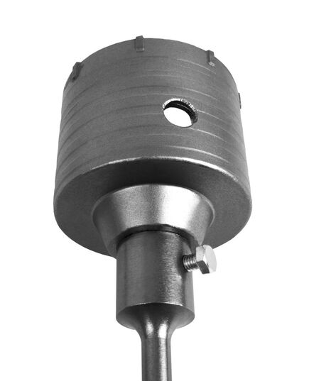 Коронка ПРАКТИКА т/сп SDS+ 76мм ударная (773-859), изображение 3