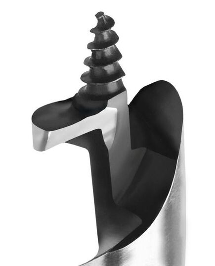 Сверло по дереву ПРАКТИКА винтовое 10х400мм в тубусе (776-980), изображение 3