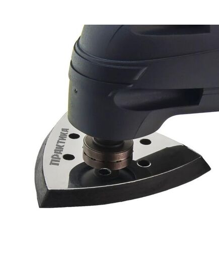 Насадка для МФИ ПРАКТИКА подошва дельта VELCRO 6отверстий для шлифлистов 93мм (240-416), изображение 3