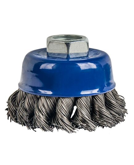 Щетка чашечная ПРАКТИКА витая 65мм М14 блистер (032-454), изображение 4