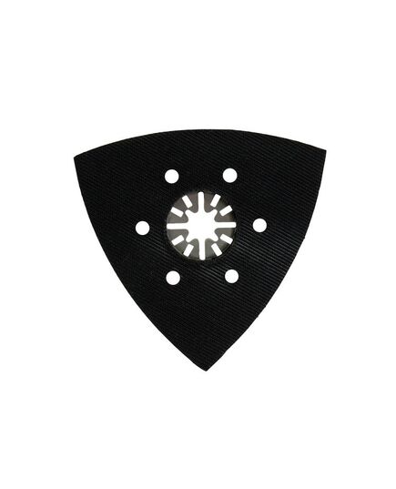 Насадка для МФИ ПРАКТИКА подошва дельта VELCRO 6отверстий для шлифлистов 93мм (240-416), изображение 4