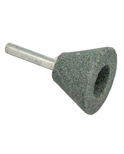 Шарошка абразивная ПРАКТИКА дисковая 32х6мм хв.6мм карбид кремния (блистер) (641-398), изображение 3