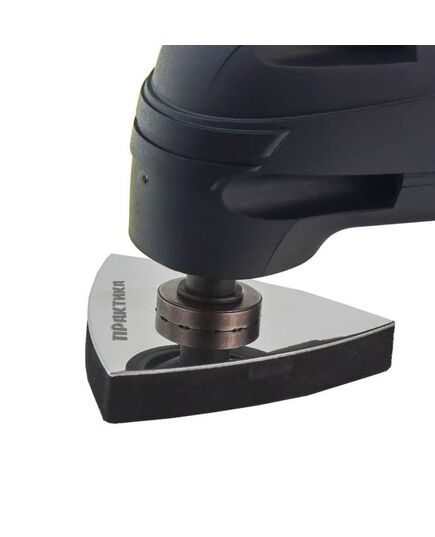 Насадка для МФИ ПРАКТИКА подошва дельта VELCRO без отверстий для шлифлистов 80мм (240-409), изображение 4