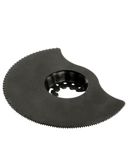 Насадка для МФИ ПРАКТИКА отрезная полукруг HCS по дереву 88мм мелкий зуб (240-119), изображение 4