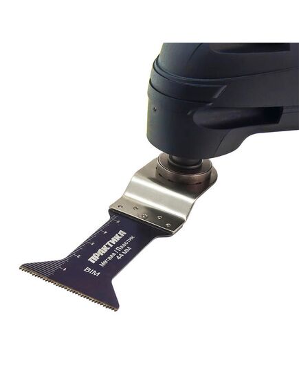 Насадка для МФИ ПРАКТИКА режущая Т-образная BiM по металлу и дереву 44мм мелкий зуб (240-263), изображение 4