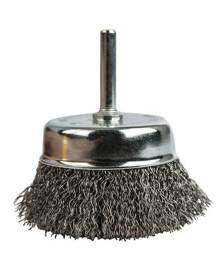 Щетка чашечная ПРАКТИКА гофра 75мм хвост.6мм блистер (032-584), изображение 4