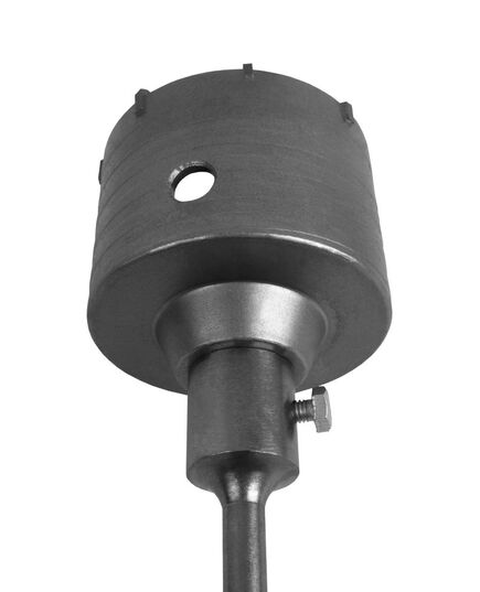 Коронка ПРАКТИКА т/сп SDS+ 82мм ударная (035-189), изображение 4