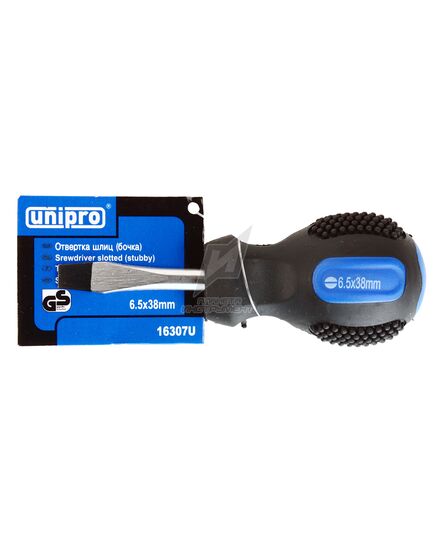 Отвертка UNIPRO шлиц. (бочка) 6,5х38мм, 1.2м, изображение 4