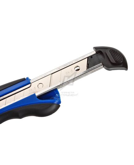 Нож UNIPRO универс. выдв. 0.45х18х100мм + 2 лезвия, изображение 6