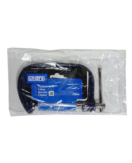 Струбцина UNIPRO тип "G", 75мм, изображение 3