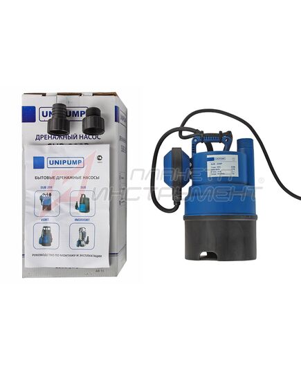 Насос погружной дренажный UNIPUMP SUB-209 P, изображение 3 от магазина Планета Инструмент Насос погружной дренажный UNIPUMP SUB-209 P, изображение 3