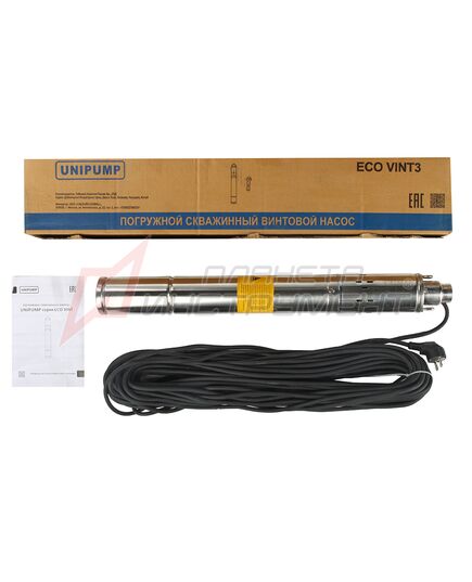 Насос погружной для скважин винтовой UNIPUMP ECO VINT 3, изображение 4