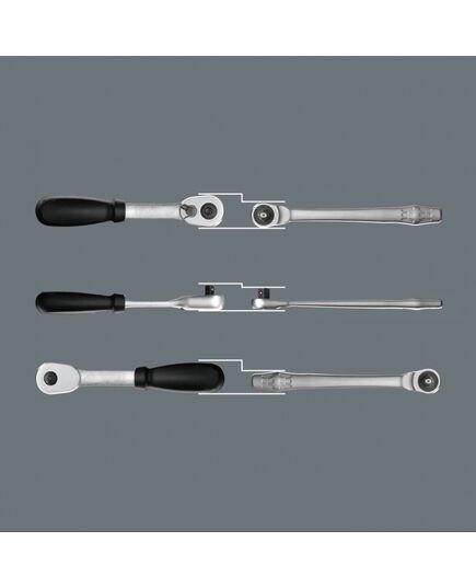 Трещотка WERA Zyklop Metal Push, изображение 4