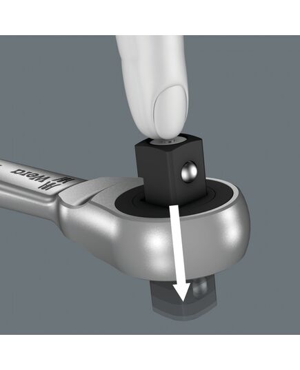 Трещотка WERA Zyklop Metal Push, изображение 5