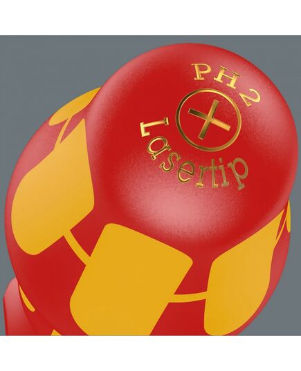 Отвёртка диэлектрическая WERA PZ1x80мм Kraftform Plus комбинир.профиль Pozidriv/шлиц, изображение 5