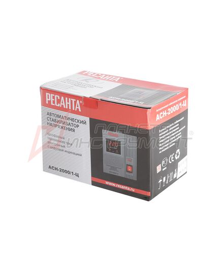 Стабилизатор напряжения РЕСАНТА АСН-2000/1-Ц, изображение 6