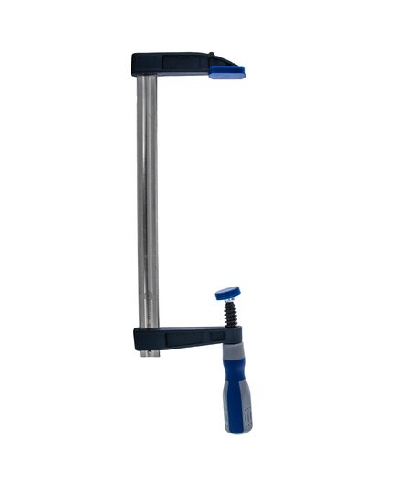 Струбцина КОБАЛЬТ F-образная 80х250мм (244-568), изображение 2