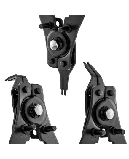 Съемник КОБАЛЬТ стопорных колец в наборе с 4 насадками (1шт) блистер (246-463), изображение 4