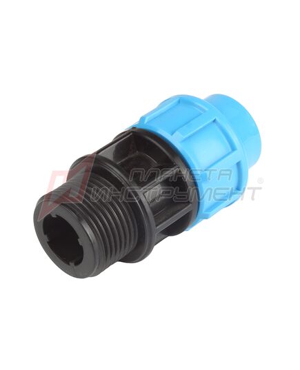 Переходник ДЖИЛЕКС ПНД РР, 20х1" П (9120) с наружной трубной резьбой, изображение 2