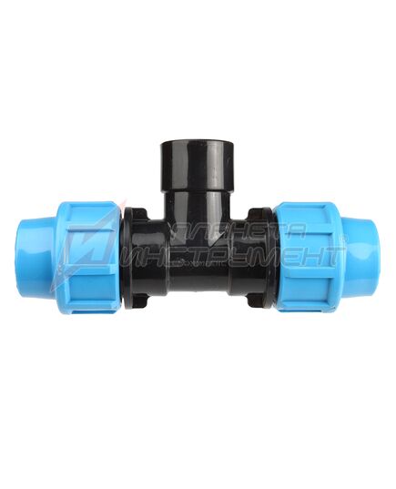 Тройник ДЖИЛЕКС ПНД РР 20 х 1/2" х 20 (9420) с внутренней трубной резьбой, изображение 4