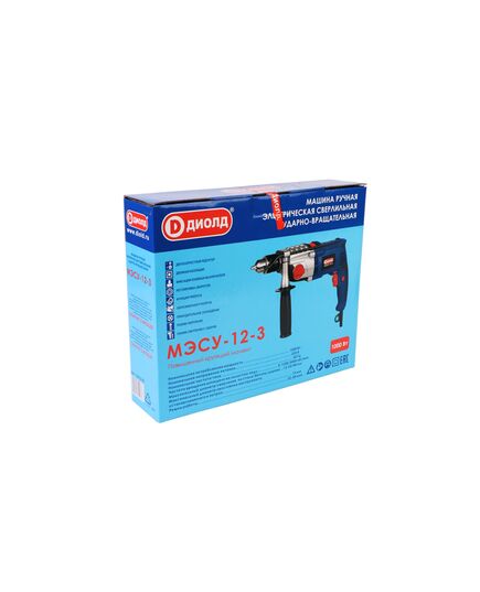 Дрель ударная ДИОЛД МЭСУ-12-3, изображение 8