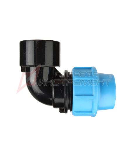 Угольник ДЖИЛЕКС ПНД РР, 25х1" М (9283) с внутренней трубной резьбой, изображение 2