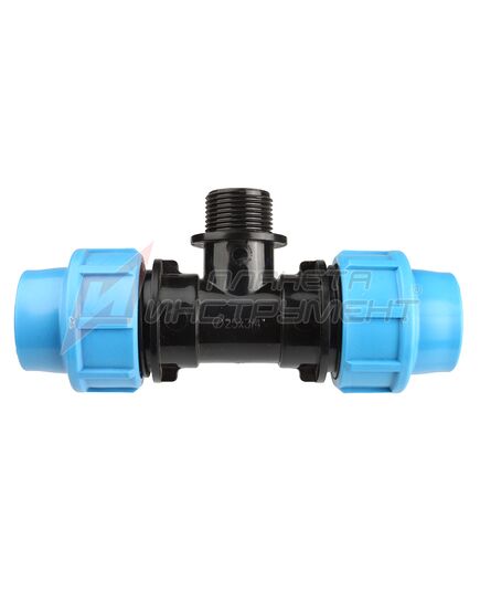 Тройник ДЖИЛЕКС ПНД РР 25 x 3/4” x 25 (9435) с наружной трубной резьбой, изображение 5