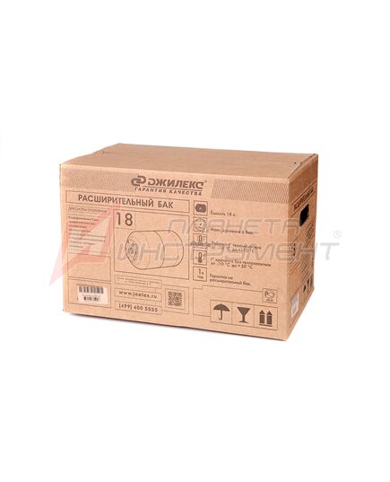 Бак расширительный ДЖИЛЕКС 18л цилиндрический (7818), изображение 3