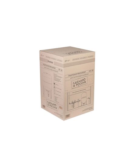 Гидроаккумулятор ДЖИЛЕКС .80ВП к (7083), 80л вертикальный пластик фланец, изображение 2