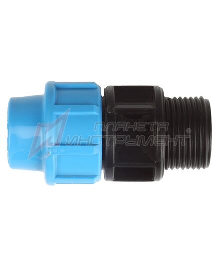 Переходник ДЖИЛЕКС ПНД РР, 20х1" П (9120) с наружной трубной резьбой, изображение 3