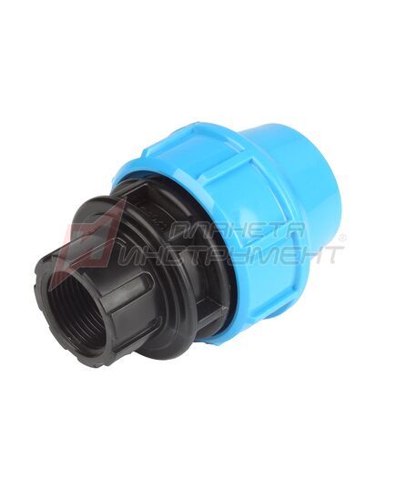 Переходник ДЖИЛЕКС ПНД РР, 40х1" М (9247) с внутренней трубной резьбой, изображение 2