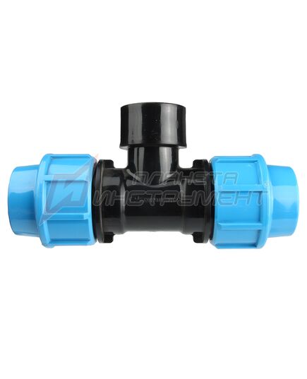 Тройник ДЖИЛЕКС ПНД РР 32 х 1" х 32 (9429) с внутренней трубной резьбой, изображение 5